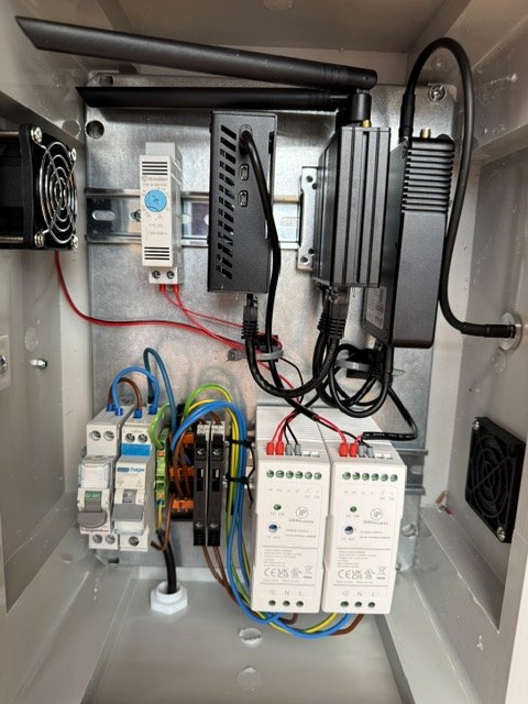 Telemetry Fabric field prototype cabinet